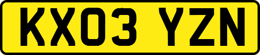 KX03YZN