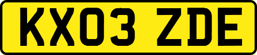 KX03ZDE
