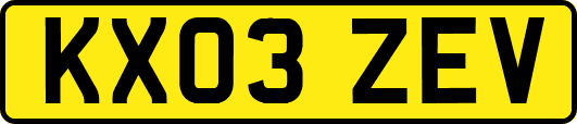KX03ZEV