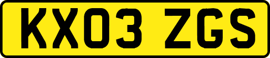 KX03ZGS