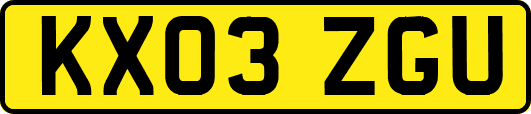KX03ZGU