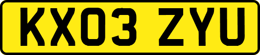 KX03ZYU