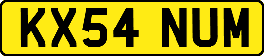 KX54NUM