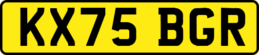 KX75BGR
