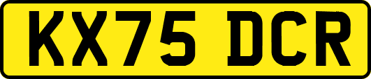 KX75DCR