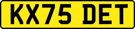 KX75DET