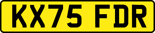 KX75FDR