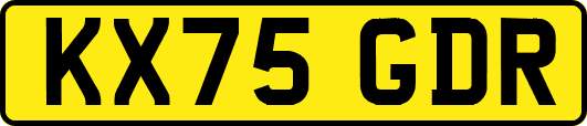 KX75GDR