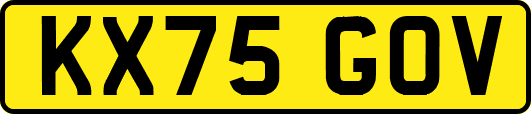 KX75GOV