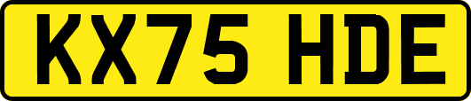 KX75HDE