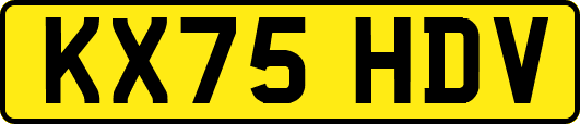 KX75HDV