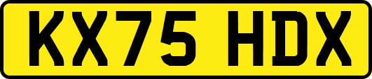 KX75HDX