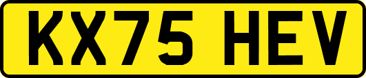 KX75HEV