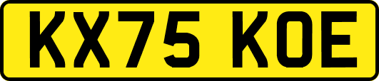 KX75KOE
