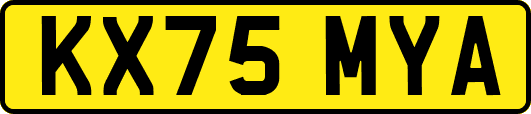 KX75MYA