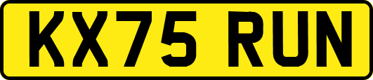 KX75RUN