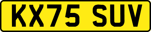 KX75SUV