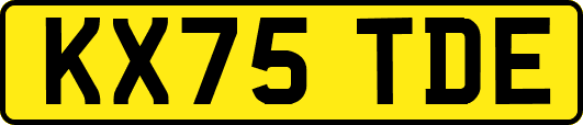 KX75TDE