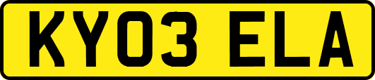 KY03ELA