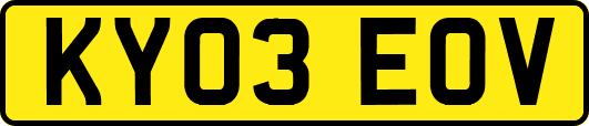 KY03EOV