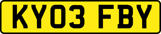KY03FBY