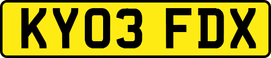 KY03FDX
