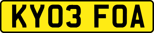 KY03FOA