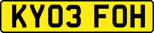 KY03FOH