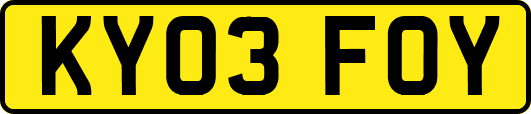 KY03FOY
