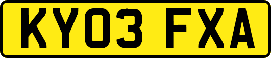 KY03FXA