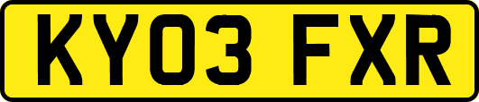 KY03FXR