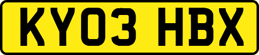 KY03HBX