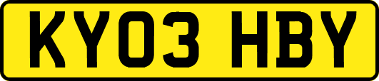 KY03HBY