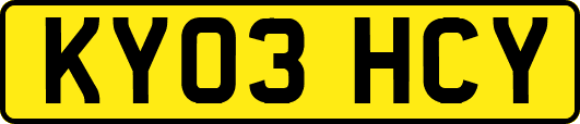 KY03HCY