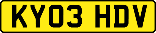 KY03HDV