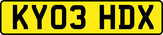 KY03HDX