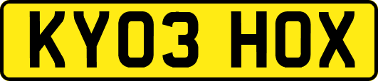 KY03HOX