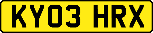 KY03HRX
