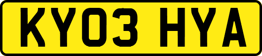 KY03HYA