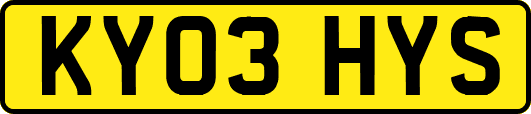 KY03HYS
