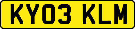 KY03KLM