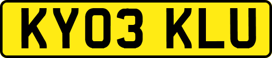 KY03KLU