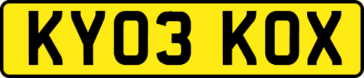 KY03KOX