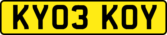 KY03KOY