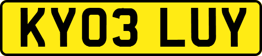 KY03LUY