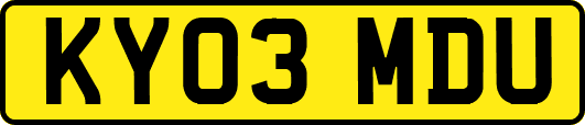 KY03MDU