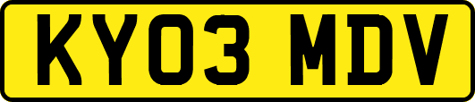 KY03MDV