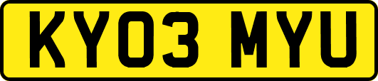KY03MYU