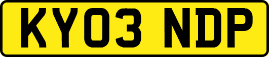 KY03NDP