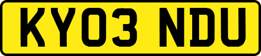 KY03NDU